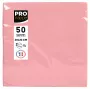PROnappe Ροζ Χαρτοπετσέτες 2 φύλλων 20 x 20 cm Συσκευασία 50 τεμ.