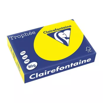 Clairefontaine Trophee Intensiv Χαρτί φωτοτυπίας A4 80g 500 φύλλα Κίτρινο Καναρινιού