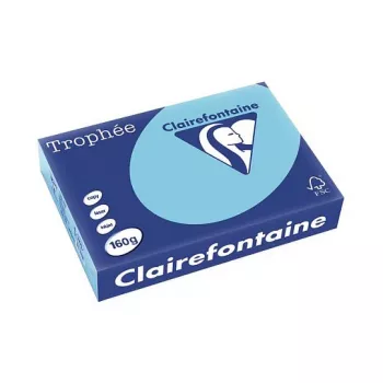 Clairefontaine Trophee Pastell A4 Χαρτί φωτοτυπίας 160 g/m² 250 φύλλα Alize Blue