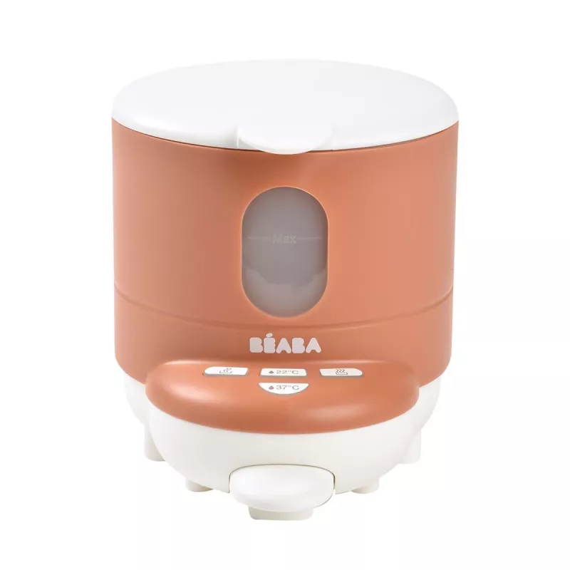 Beaba Bib'expresso 2-in-1 Μηχανή Παρασκευής Formula & Μπιμπερό Terracotta