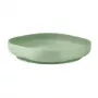 Beaba Σιλικονούχο Πιάτο με Βεντούζα Sage Green
