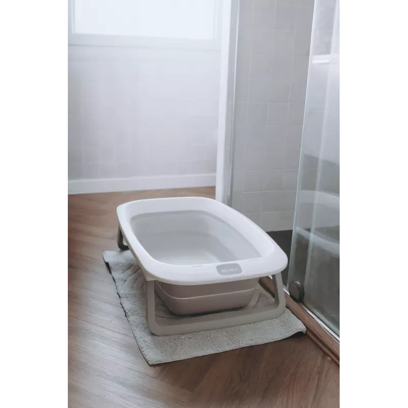 Beaba Eazy Pop Camélé'O Πτυσσόμενη Μπανιέρα Μωρού Velvet Grey