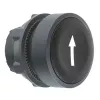 APC ZB5AA335 Harmony XB5 επίπεδη κεφαλή μπουτόν, μαύρη, πλαστικό, 22 mm τοποθέτηση, IP69K