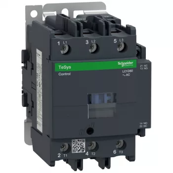 APC Schneider Electric LC1D80P7 TeSys D ρελέ ισχύος, 3πολικό, 80 A, πηνίο 230 V AC, βοηθητικές επαφές 1 NO + 1 NC