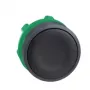 Schneider Electric ZB5AA2 επίπεδη κεφαλή διακόπτη πίεσης, μαύρο, 22 mm, Harmony XB5