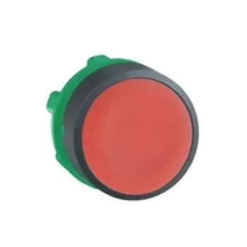 Schneider Electric Harmony ZB5AA4 κεφαλή διακόπτη πίεσης, επίπεδη, κόκκινο, 22 mm, επαναφορά με ελατήριο