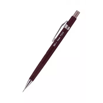 Pentel Sharp 200 μηχανικό μολύβι 0,3 mm HB καφέ ασημί