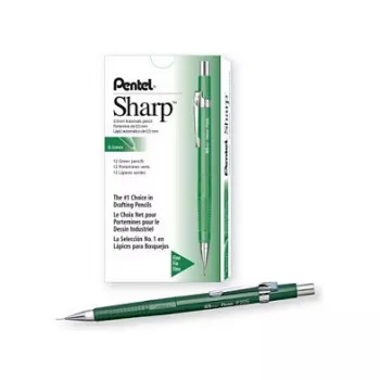 Pentel P205-D μηχανικό μολύβι - πράσινο - 0,5 mm - συσκευασία 12 τεμ.