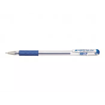 Pentel στυλό gel roller 0,3 mm μπλε Hybrid-Grip λαστιχένια λαβή