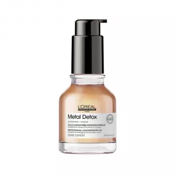 L'OREAL PROFESSIONNEL Metal Detox επαγγελματικό συμπυκνωμένο λάδι λείανσης μαλλιών 50ml