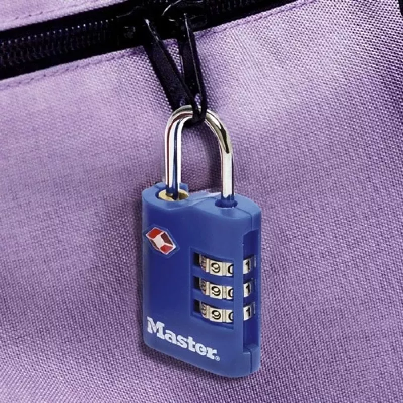 Master Lock Συσκευασία 2 τεμ. TSA Λουκέτο με Κωδικό Μίξη Χρωμάτων