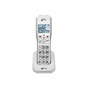 Geemarc AmpliDECT 595 Extra Ασύρματο ακουστικό για άτομα με βαρηκοΐα - Λευκό