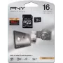 PNY Technologies HP High Performance Κάρτα MicroSDHC 16 GB Class 10 U1 με προσαρμογέα SD