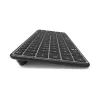 PORT Designs FR - Πληκτρολόγιο Compact Pro Επαναφορτιζόμενο Bluetooth AZERTY Μαύρο