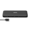 PORT Designs USB-C Office Dock - 3x 4K EU Καλώδιο βιδωτό