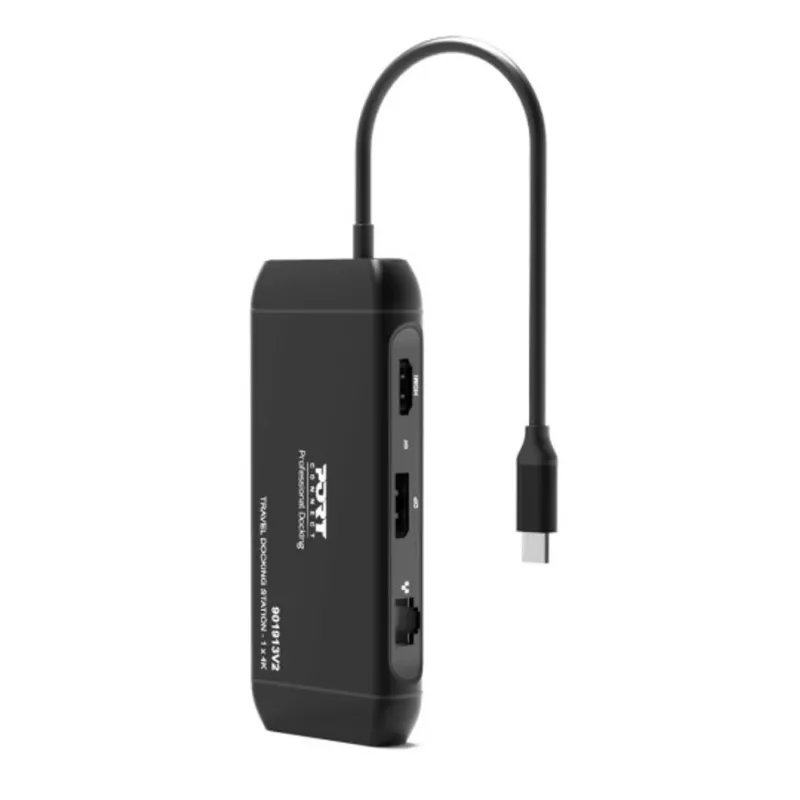 PORT Designs PORT connect Professional Σταθμός σύνδεσης USB-C 4K 3 οθόνες 85W PD