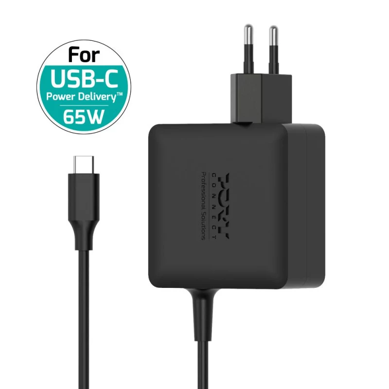 PORT Designs GaN 65W Τροφοδοτικό USB-C Βύσμα EU