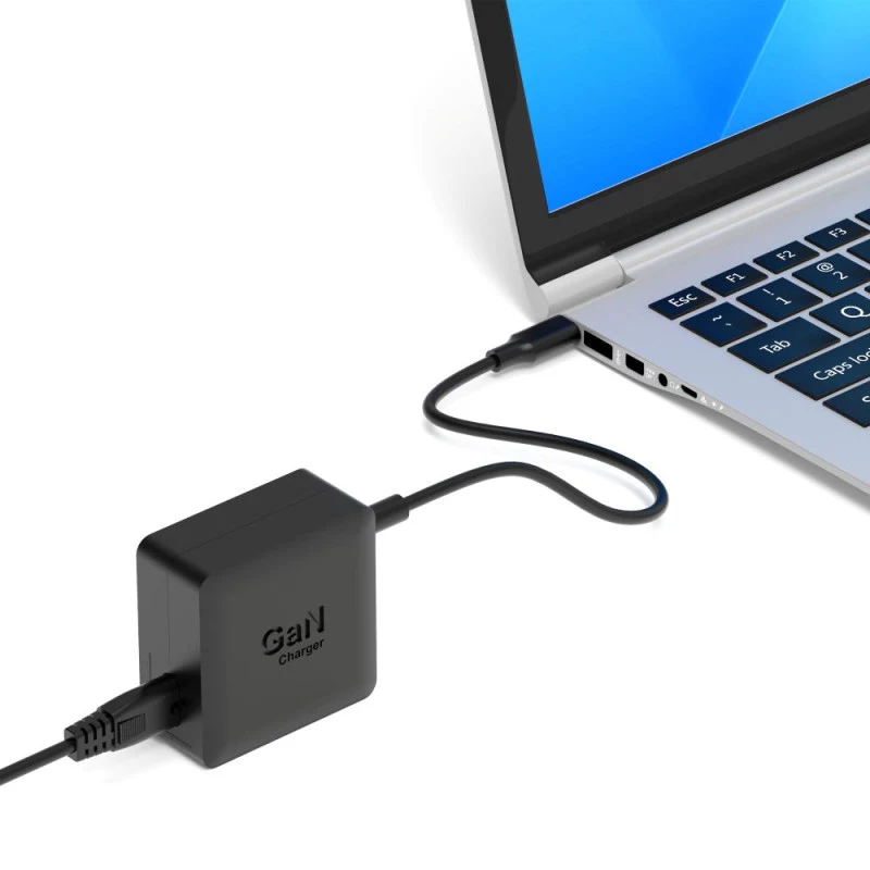 PORT Designs GaN 65W Τροφοδοτικό USB-C με καλώδιο τροφοδοσίας EU