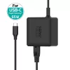 PORT Designs GaN 65W Τροφοδοτικό USB-C με καλώδιο τροφοδοσίας EU