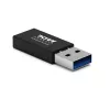 PORT Designs μετατροπέας USB-A σε USB-C - προσαρμογέας USB 2.0 - μαύρο
