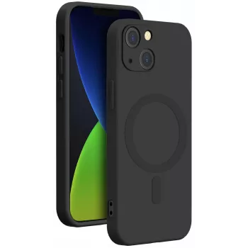 Bigben Interactive μαλακή θήκη με MagSafe θήκη κινητού για Apple iPhone 14 Plus, μαύρο