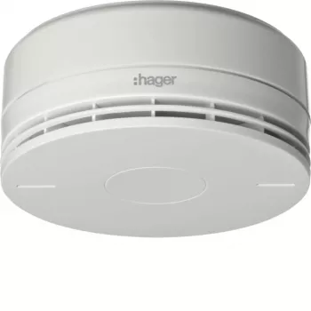 Hager RFM101D BEKA Ασύρματος Ανιχνευτής Θερμότητας με Ενσωματωμένη Σειρήνα