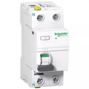 Schneider Electric A9Z21240 Acti9 iID Διακόπτης προστασίας διαρροής (RCCB) 2P 40A 30mA Τύπος A 220-240V AC IP20 Λευκό
