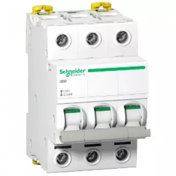 Schneider Electric Acti9 iSW A9S65363 3-πολικός διακόπτης απομόνωσης 63A 400V AC Λευκό