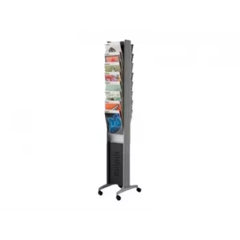 PAPERFLOW EPI βάση φυλλαδίων ασημί DIN A4 16 θήκες