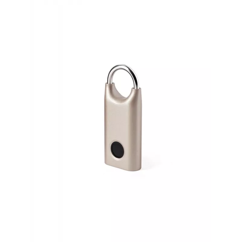LEXON Nomaday λουκέτο δακτυλικού αποτυπώματος Soft Gold LL128D