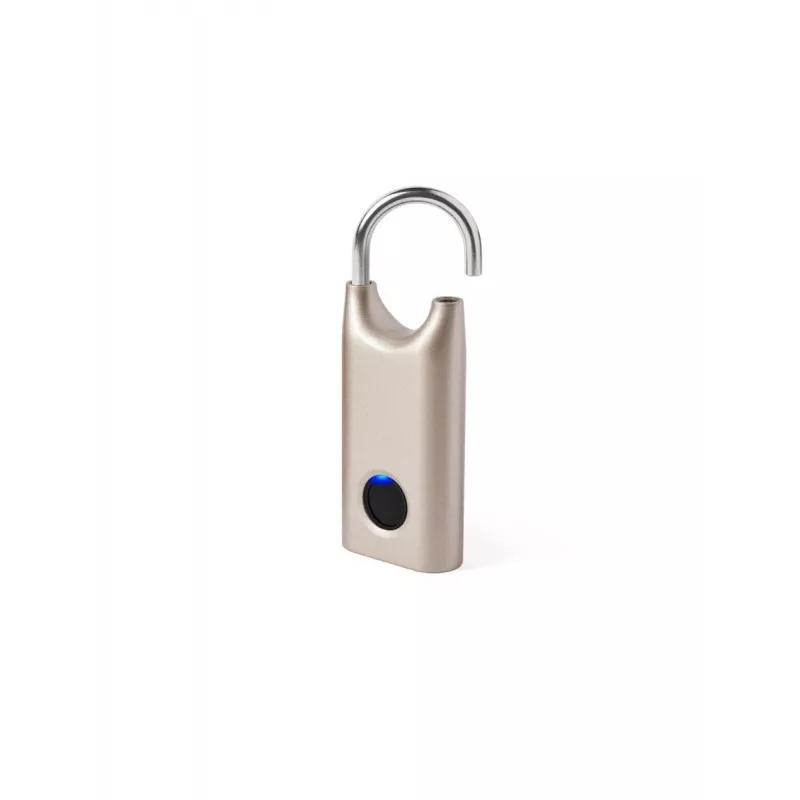 LEXON Nomaday λουκέτο δακτυλικού αποτυπώματος Soft Gold LL128D