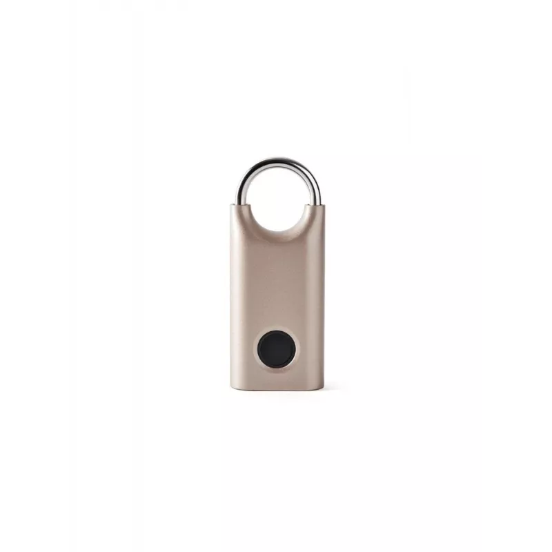 LEXON Nomaday λουκέτο δακτυλικού αποτυπώματος Soft Gold LL128D
