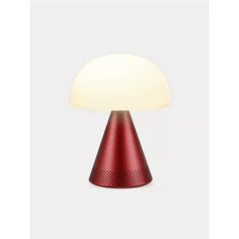 Lexon Mina Audio L Λάμπα LED με Ηχείο Bluetooth Σκούρο Κόκκινο LH76DR