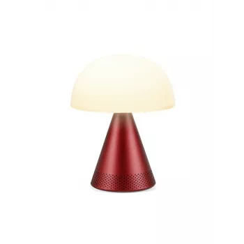 Lexon Mina Audio L Λάμπα LED με Ηχείο Bluetooth Σκούρο Κόκκινο LH76DR