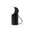 Lexon Orbe Φορητή Λάμπα LED Μαύρο LH88N