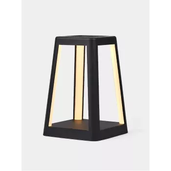 LEXON Lantern LED φωτιστικό με ασύρματο φορτιστή μαύρο LH94N
