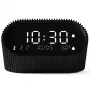 Lexon Ray Clock ξυπνητήρι με αισθητήρα θερμοκρασίας και υγρασίας, μαύρο