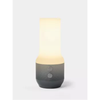 LEXON Terrace+ 3-in-1 LED φωτιστικό με ηχείο Bluetooth και powerbank, Dunkelgrau/Gunmetal, LA134X
