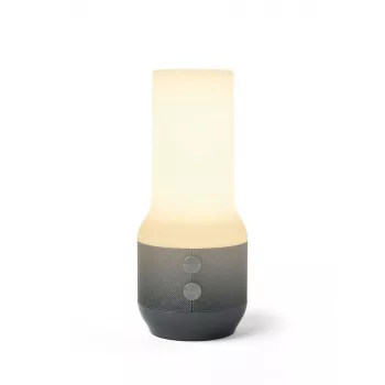 LEXON Terrace+ 3-in-1 LED φωτιστικό με ηχείο Bluetooth και powerbank, Dunkelgrau/Gunmetal, LA134X