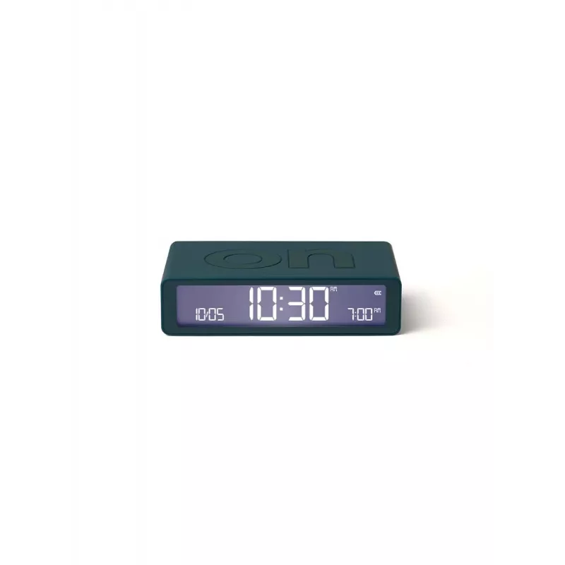Lexon Flip Classic ξυπνητήρι διπλής όψης Duck Blue LR157BF9