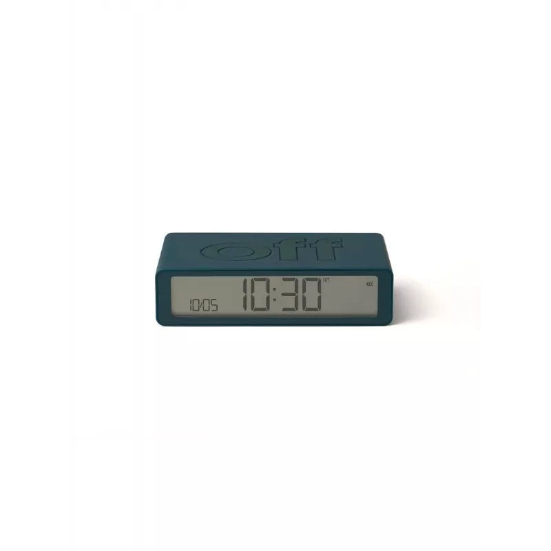 Lexon Flip Classic ξυπνητήρι διπλής όψης Duck Blue LR157BF9