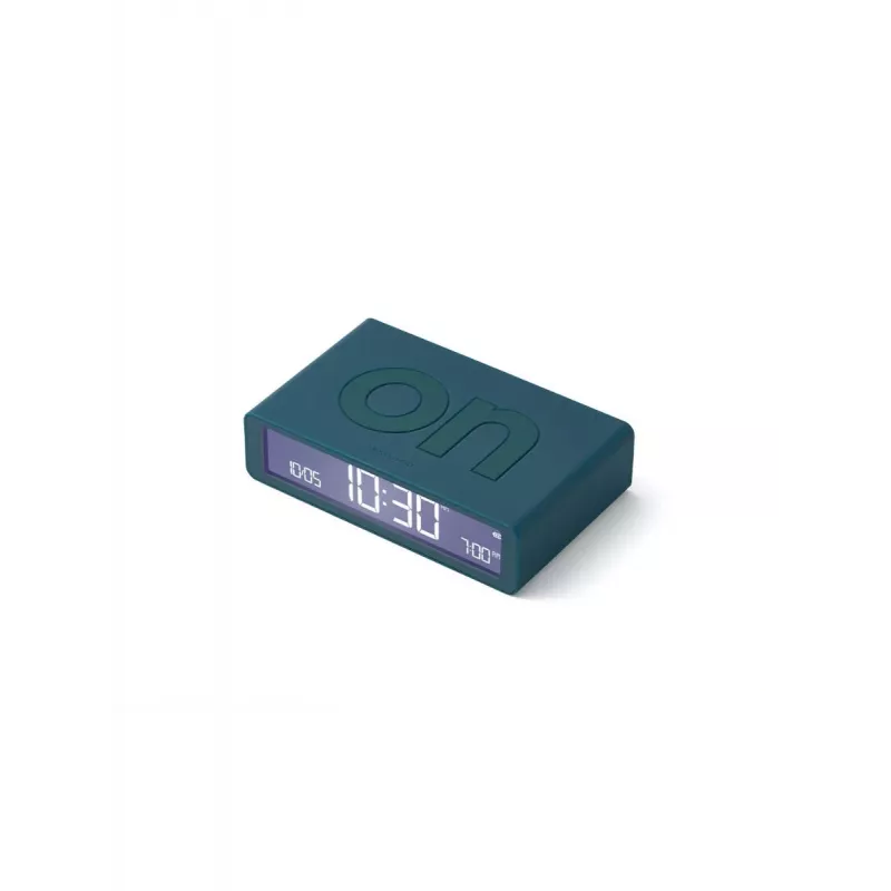 Lexon Flip Classic ξυπνητήρι διπλής όψης Duck Blue LR157BF9