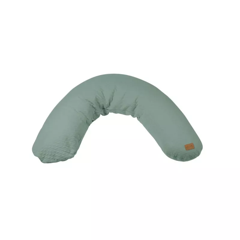 Beaba Big Flopsy Μαξιλάρι Θηλασμού και Εγκυμοσύνης Fleur de Coton Σαλβί Πράσινο