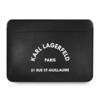 Karl Lagerfeld Θήκη Laptop KLCS133RSGSFBK 13 ιντσών Μαύρη Saffiano RSG