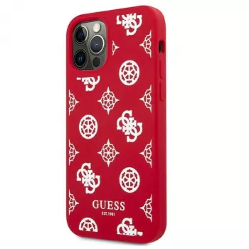 Guess GUHCP12LLSPEWRE Θήκη για iPhone 12 Pro Max 6,7 ιντσών Κόκκινη Συλλογή Peony