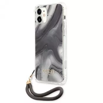 Guess GUHCP12SKSMAGR Θήκη για iPhone 12 Mini 5,4 ιντσών Γκρι Συλλογή Marble
