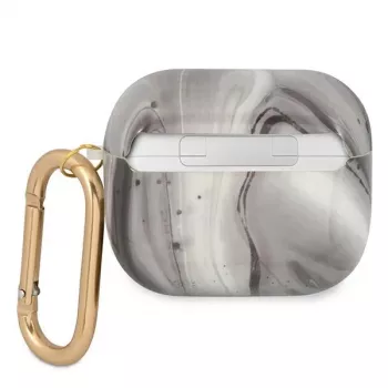 Guess GUA3UNMK Θήκη AirPods 3 Μαύρη Marble Collection