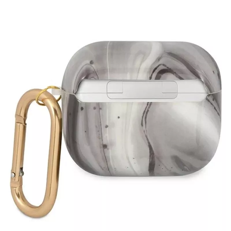 Guess GUA3UNMK Θήκη AirPods 3 Μαύρη Marble Collection