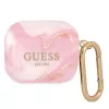 Guess GUA3UNMP Θήκη AirPods 3 Ροζ Marble Collection