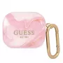 Guess GUA3UNMP Θήκη AirPods 3 Ροζ Marble Collection